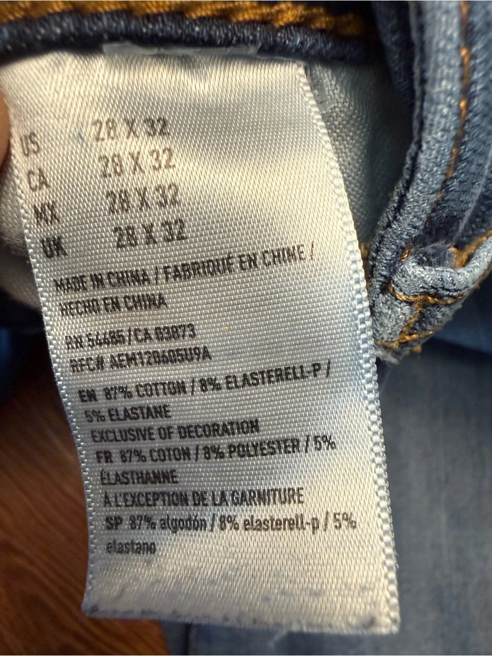 American Eagle Outfitters 360° Extreme Flex Men’s Jeans | Light Wash | 28 x 32